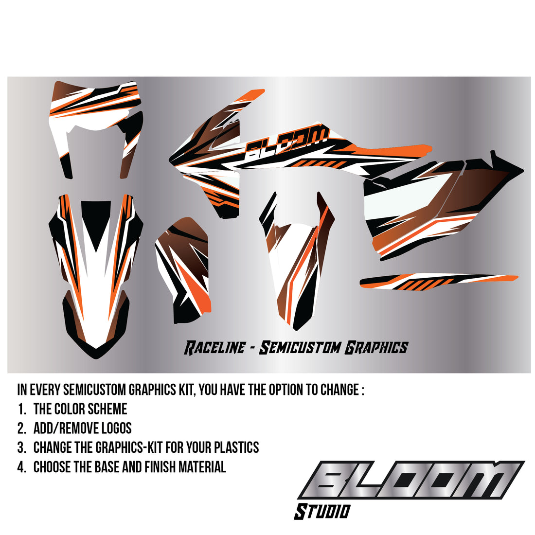 RaceLine- Semi-Custom Graphics Kit